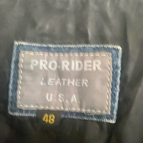 Pro Rider Denim Vest . - Picture 4 of 10